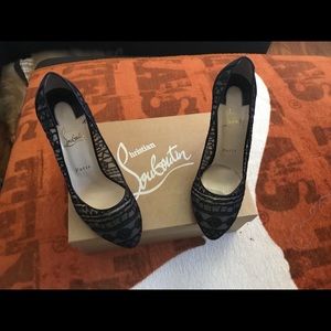 Christian Louboutin Paris Lace Dentelle